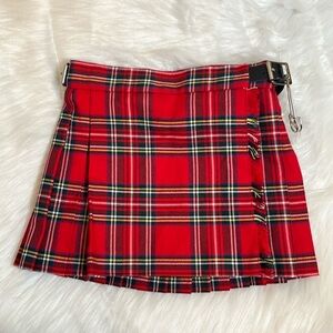 Glen Appin of Scotland Red Plaid Baby Kilt